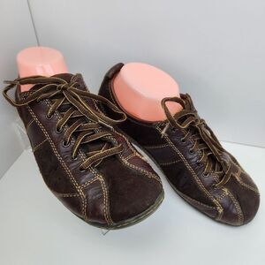 💜Canyon River Blues Brown Leather Hula Oxford Shoes Size 8.5